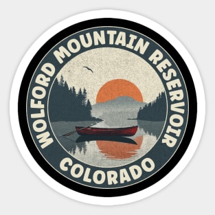 Wolford Mountain Reservoir Colorado Sticker